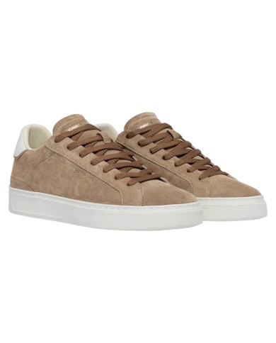Sneakers Crime London Uomo Blade Suede Ecru Beige