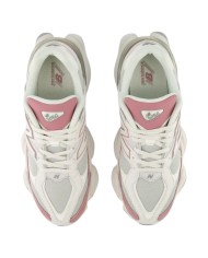 Sneakers Donna New Balance Unisex 9060 Mesh Leather White Rosewood