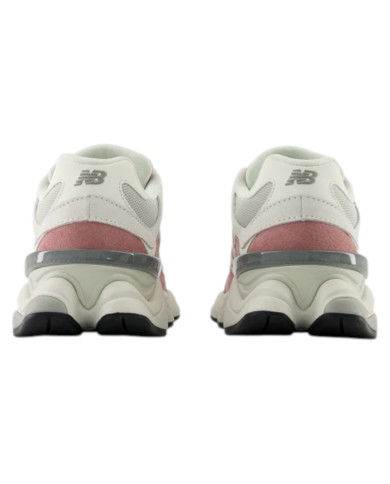 Sneakers Donna New Balance Unisex 9060 Mesh Leather White Rosewood