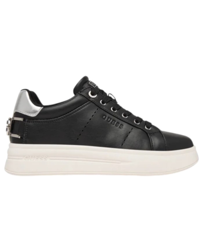 Sneakers Guess Donna Wesli G Logo Leather Black