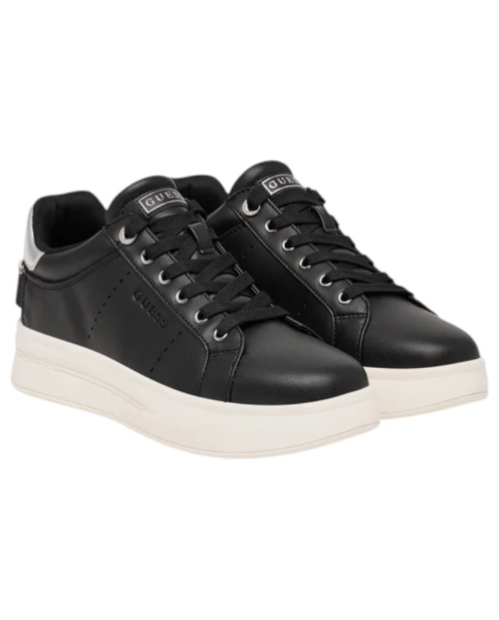 Sneakers Guess Donna Wesli G Logo Leather Black