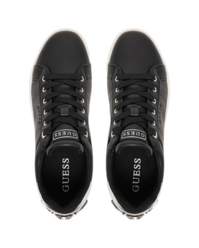 Sneakers Guess Donna Wesli G Logo Leather Black