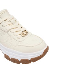 Sneakers Guess Donna Berrett 2 4G Logo Peony Leather Cream