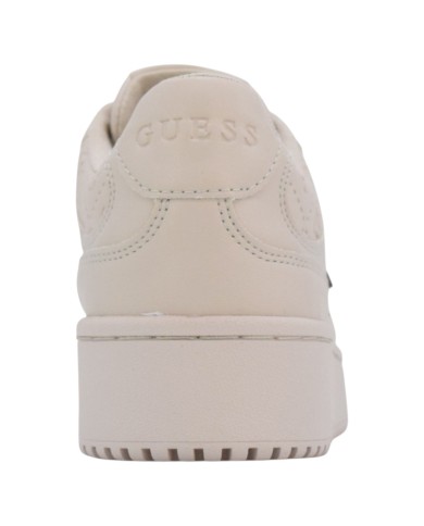 Sneaker Donna Guess Miriam 4G Logo Leather Ivory