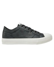 Sneakers Guess Uomo Istria Low 4G Logo Leather Coal Black