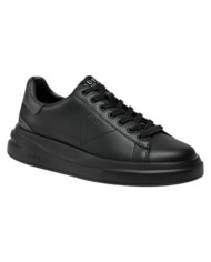 Sneakers Guess Uomo Elba 4G Logo Leather Black