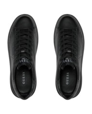 Sneakers Guess Uomo Elba 4G Logo Leather Black