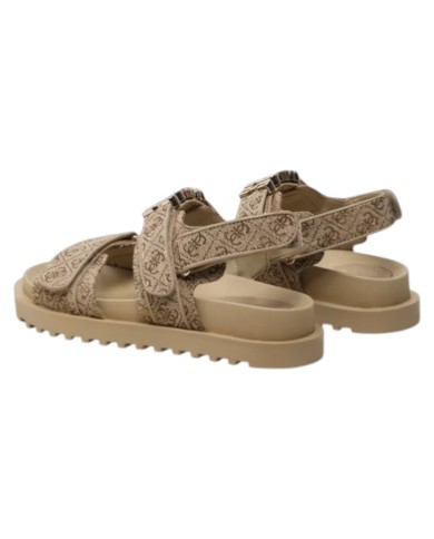 Sandalo Guess Donna Fabelis 4G Logo Cotton Beige