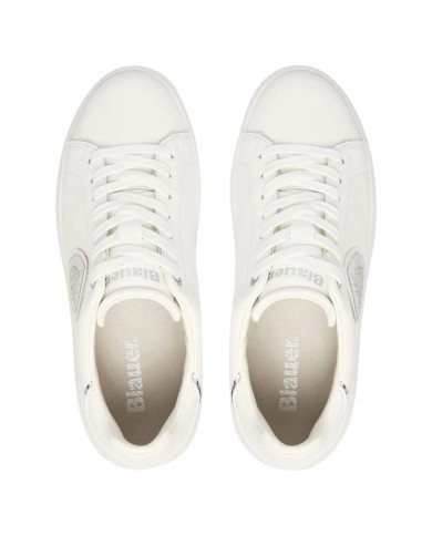 Sneakers Donna Blauer Venus 01 Leather White