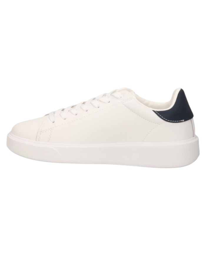 Sneakers Uomo Blauer Buck 07 Leather White Navy