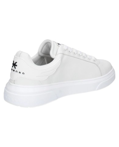 Sneaker Uomo John Richmond 31016 Action Leather New Logo Leather White