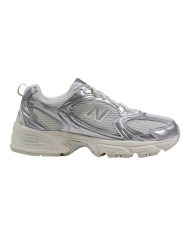 Sneakers Donna New Balance 530 Lifestyle Syntetic Mesh Silver Metallic Reflection Silver