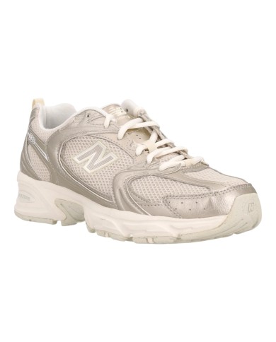 Sneakers Donna New Balance 530 Lifestyle Syntetic Mesh Gold Metallic Linen Gold