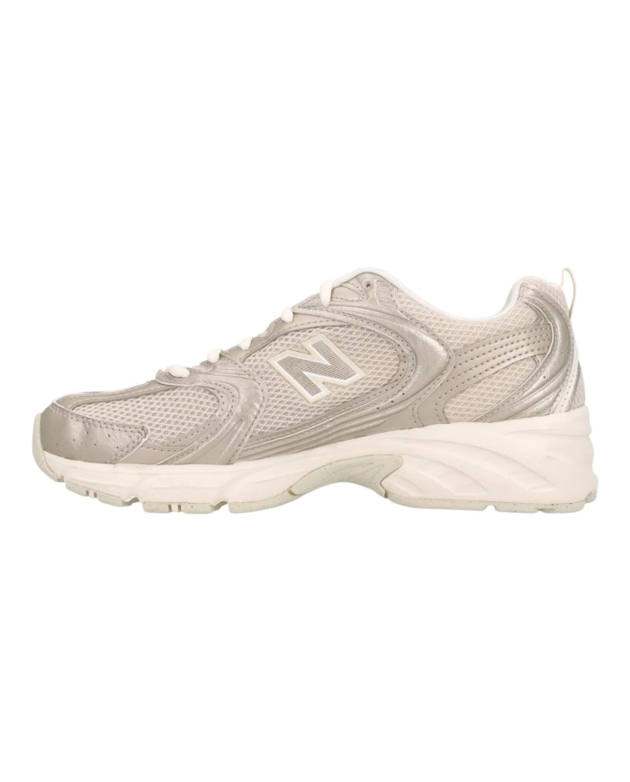 Sneakers Donna New Balance 530 Lifestyle Syntetic Mesh Gold Metallic Linen Gold