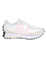 Sneakers Donna New Balance 327 Leather Suede Sea Salt Pink Salt white