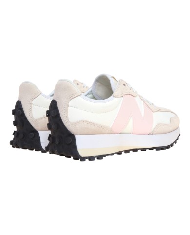 Sneakers Donna New Balance 327 Leather Suede Sea Salt Pink Salt white