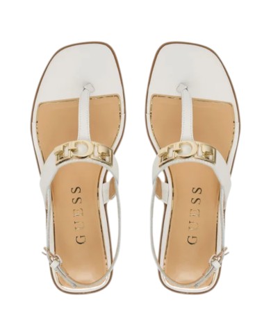 Sandali Guess Donna Ramiry G Logo Leather White