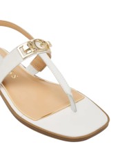 Sandali Guess Donna Ramiry G Logo Leather White