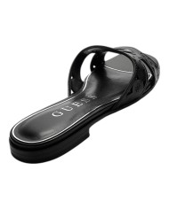 Sandalo Donna Guess Ciabatta Ciesta 2 4G Logo Leather Black