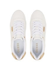Sneakers Guess Donna Hansin 4G Logo Peony Leather White Platinum