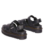 Sandalo Donna Dr Martens Voss lI in Pelle Athena con Cinturino Black