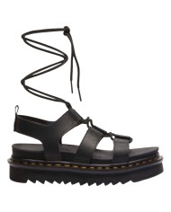 Sandalo Donna Dr Martens Nartilla Sandali Nartilla Athena in pelle modello gladiatore Black