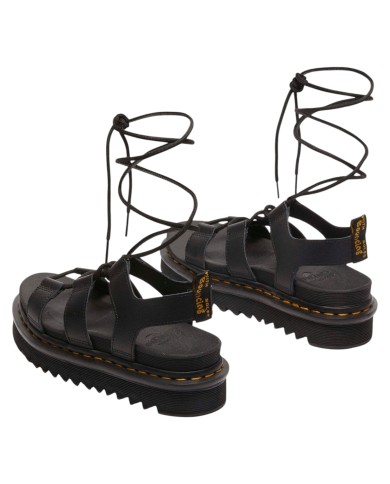 Sandalo Donna Dr Martens Nartilla Sandali Nartilla Athena in pelle modello gladiatore Black