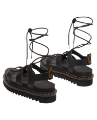 Sandalo Donna Dr Martens Nartilla Sandali Nartilla Athena in pelle modello gladiatore Black