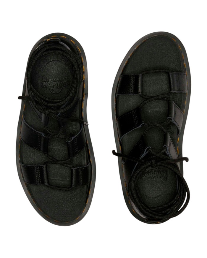 Sandalo Donna Dr Martens Nartilla Sandali Nartilla Athena in pelle modello gladiatore Black