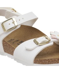 Sandalo Bambino Birkenstock Bimba Rio Plain As Kids White