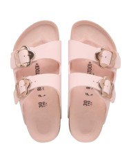 Sandalo Bambino Birkenstock Bimba Arizona Flower Buckle Kids Ligh Rose Tonal