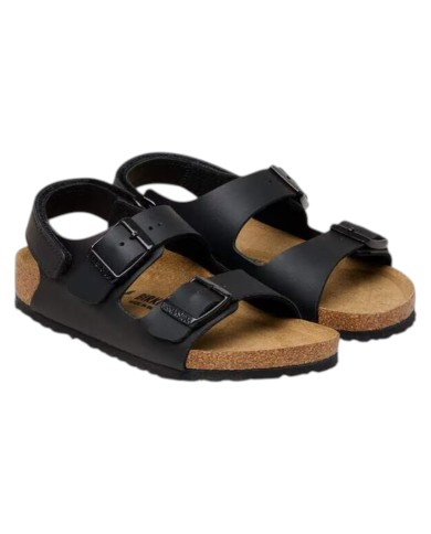 Sandalo Bambino Birkenstock Milano As Kids Black