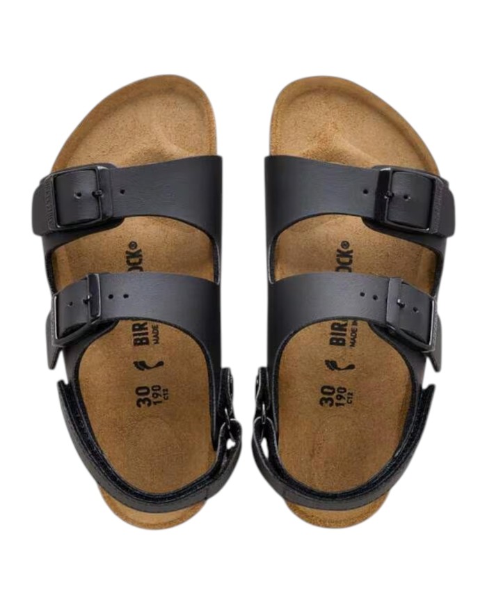 Sandalo Bambino Birkenstock Milano As Kids Black