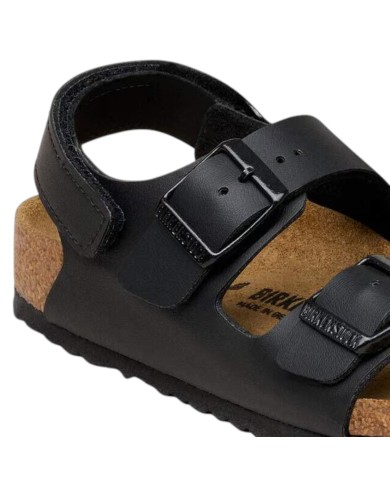 Sandalo Bambino Birkenstock Milano As Kids Black