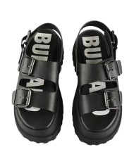 Sandalo Donna Buffalo Pluto Ari plateau vegan nero