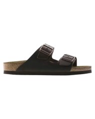 Sandalo Uomo Unisex Birkenstock Arizona BS Doppia Fascia Pelle Nabuck Oliata Habana