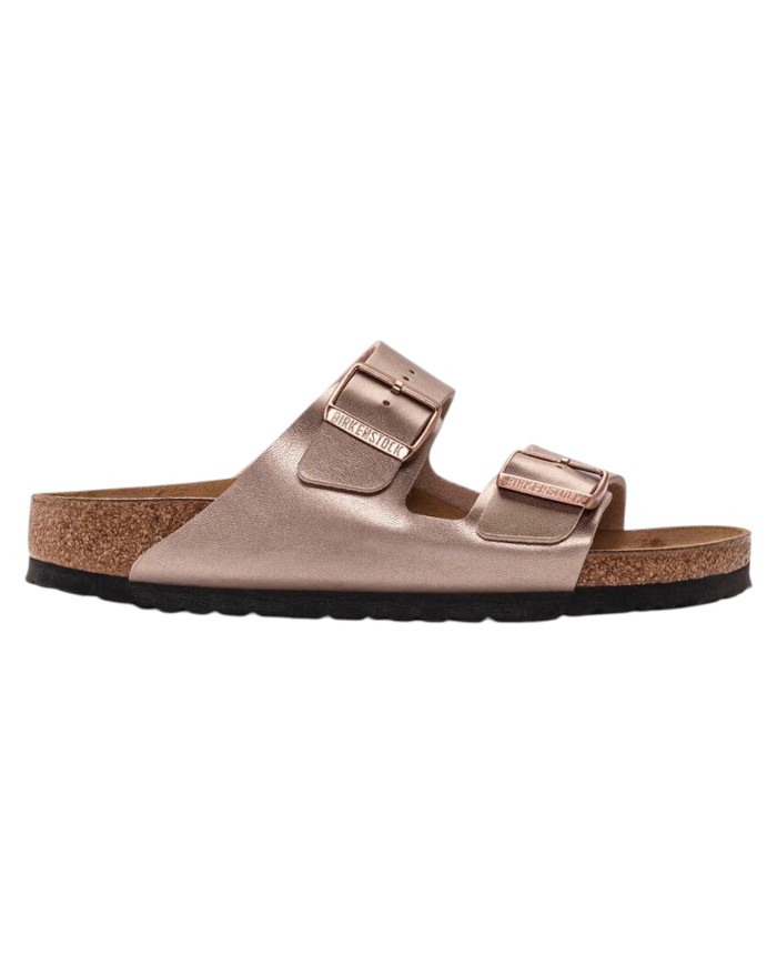 Sandalo Donna Birkenstock Arizona BS Birko Flor Copper Rame
