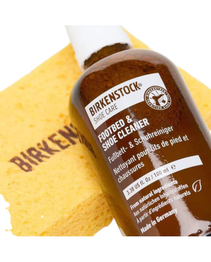 Detergente per plantari e scarpe con spugna Footbed and Shoe Cleaner with Sponge Birkenstock Original Neutro Unisex