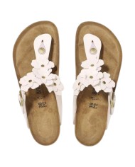 Sandalo Infradito Donna Birkenstock Gizeh Flower Embellishment Light Rose