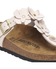 Sandalo Infradito Donna Birkenstock Gizeh Flower Embellishment Light Rose