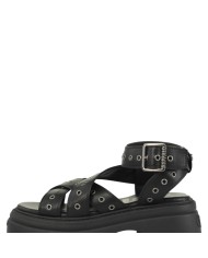 Sandalo Donna Buffalo Vega Miss Riv Vegan nappa Black