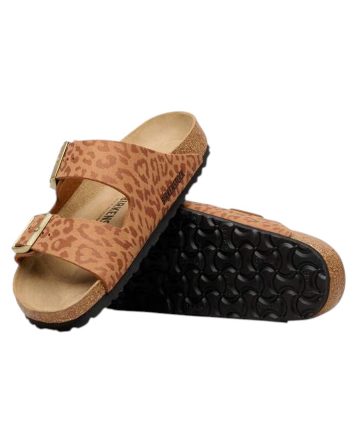 Sandalo Donna Birkenstock Arizona BS Leo Pecan