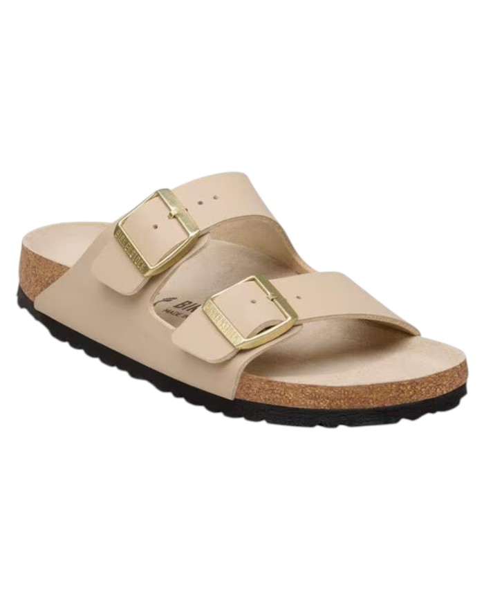 Sandalo Donna Birkenstock Arizona BS Birko-Flor Triples Sancastle / Oyster