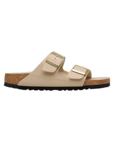 Sandalo Donna Birkenstock Arizona BS Birko-Flor Triples Sancastle / Oyster