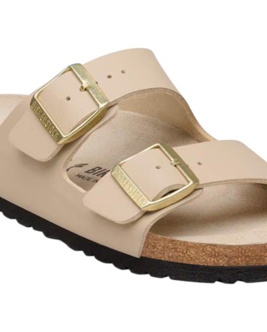 Sandalo Donna Birkenstock Arizona BS Birko-Flor Triples Sancastle / Oyster