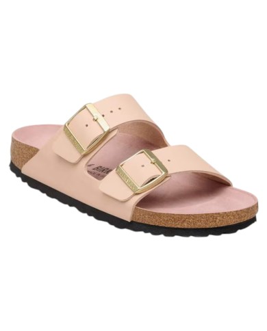 Sandalo Donna Birkenstock Arizona BS Birko-Flor Triples New Beige / Pink Clay