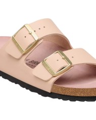 Sandalo Donna Birkenstock Arizona BS Birko-Flor Triples New Beige / Pink Clay