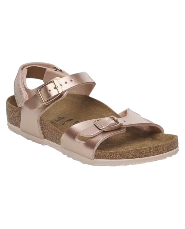 Sandalo Bambina Birkenstock Rio As Kids Electric Metallic Copper