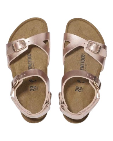 Sandalo Bambina Birkenstock Rio As Kids Electric Metallic Copper