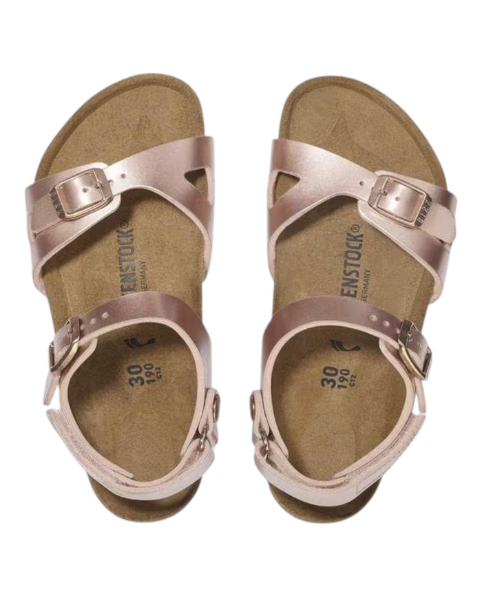 Sandalo Bambina Birkenstock Rio As Kids Electric Metallic Copper